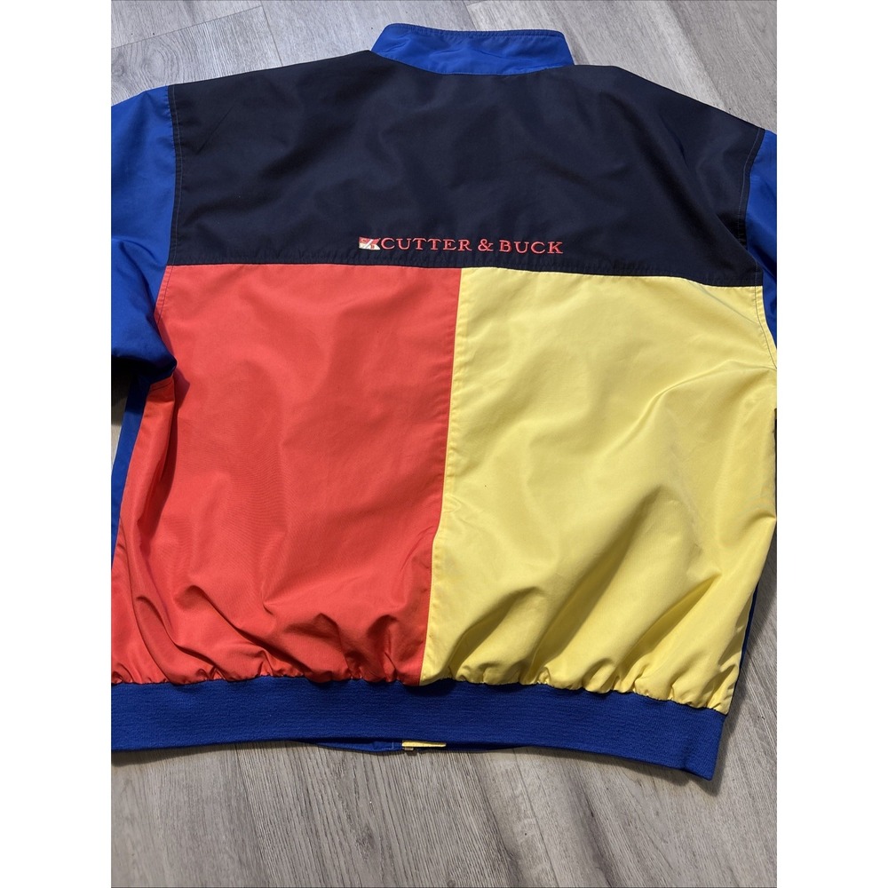 Vintage 90s / Colorblock / Windbreaker / Cutter & Buck /‎ Retro Men's Size L